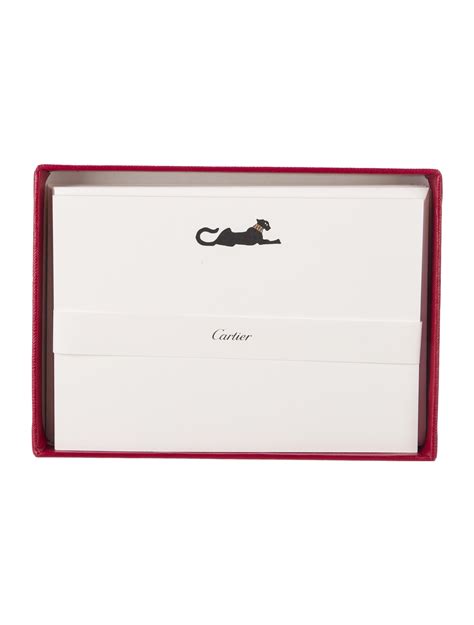 cartier stationery books